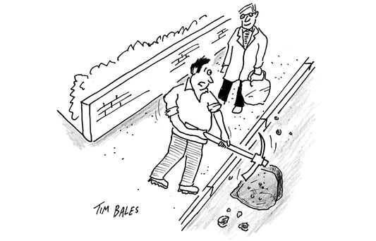 Tim Bales - ‘Making it bigger is the only way to get the council to mend it.’ - 21 March 2026