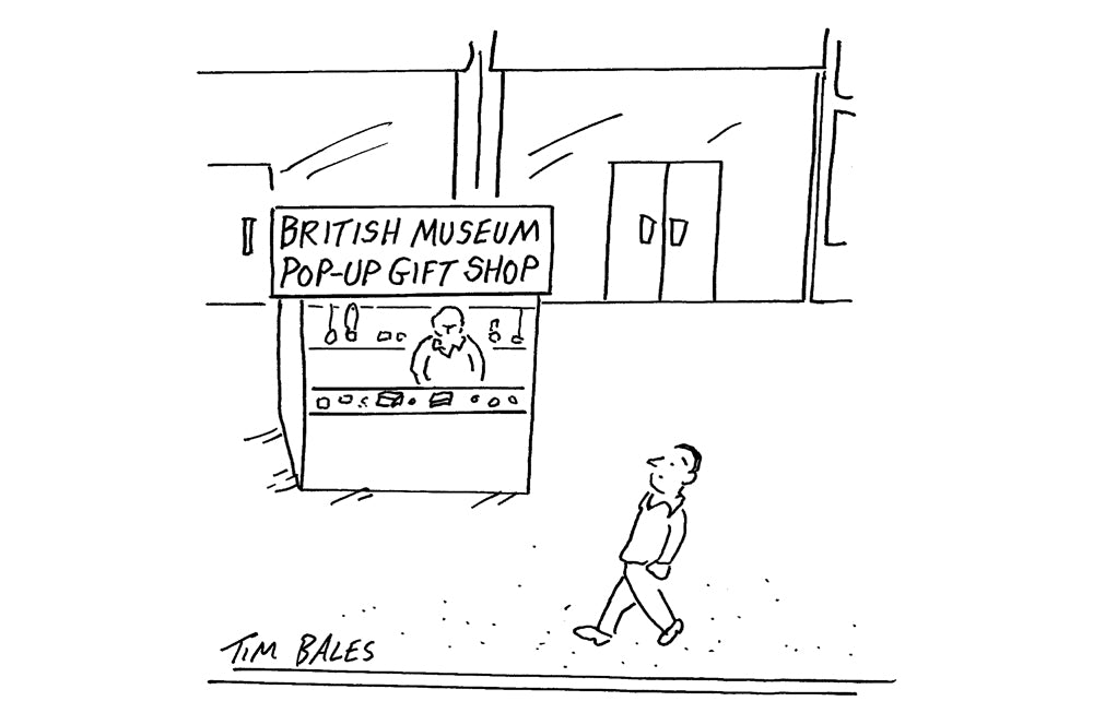 Tim Bales - British museum pop-up gift shop - 26 August 2023