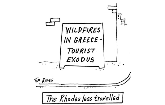 Tim Bales - The Rhodes less travelled - 29 July 2023