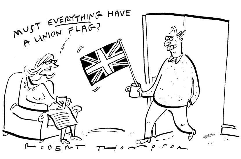 Robert Thompson - Must everything have a Union Flag - 3 April 2021