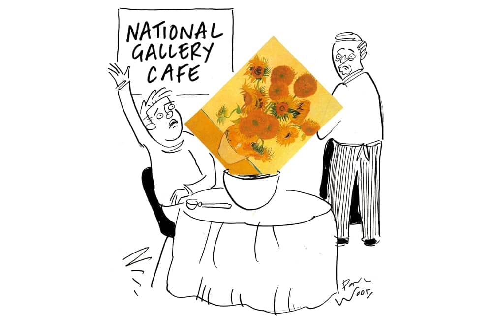 Paul Wood - ‘Waiter, there’s a Van Gogh in my soup.’ - 22 October 2022