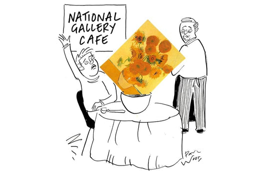 Paul Wood - ‘Waiter, there’s a Van Gogh in my soup.’ - 22 October 2022