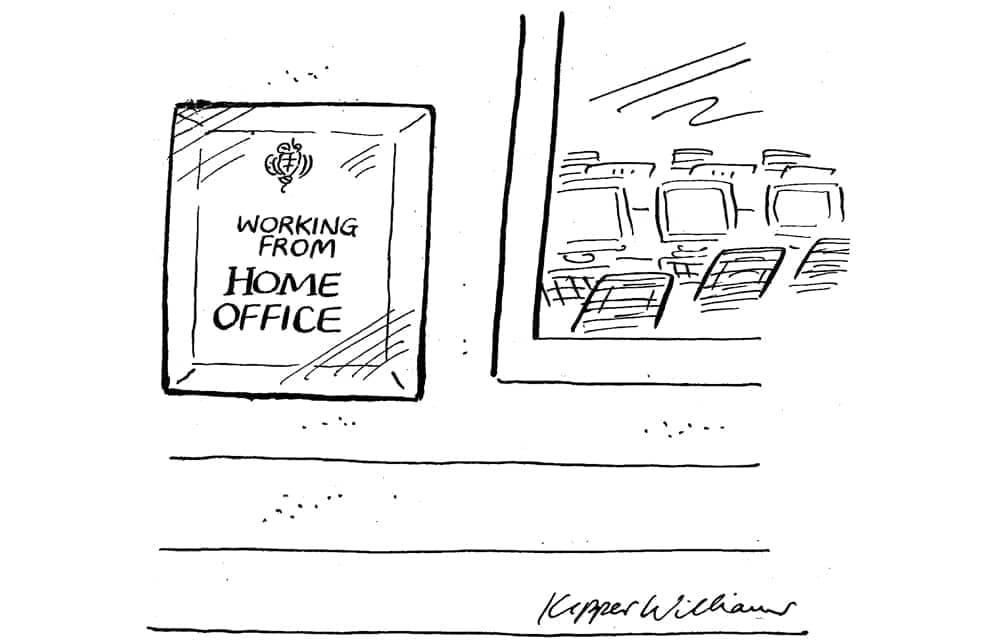 Kipper Williams - Working from Home Office - 23 April 2022