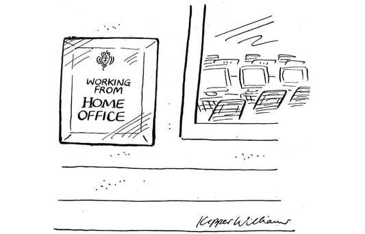 Kipper Williams - Working from Home Office - 23 April 2022